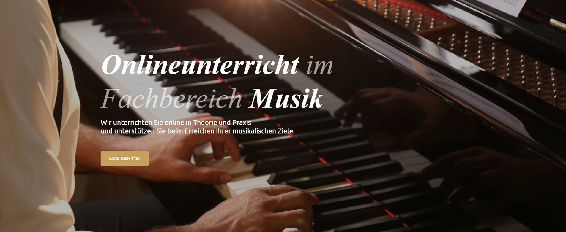 Musikunterricht online, Musikproduktion online, Komposition & Arrangement Unterricht, Klavierunterricht