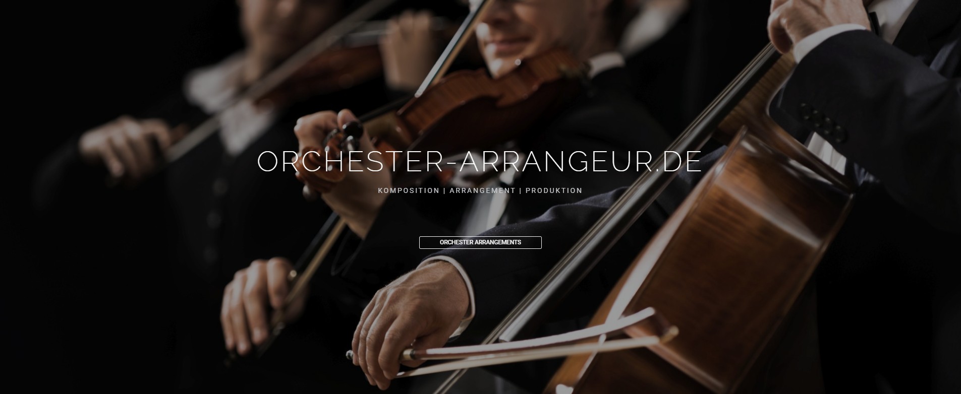 Arrangements für Orchester, Instrumentierungen, Orchestrierungen, Arrangeur für Sinfonieorchester